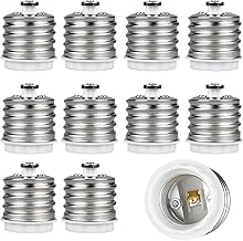 MEGYAD 10 pezzi Adattatore attacco lampada Convertitore: adattatore da E40 a E27 attacco lampadina adattatore da E40 a E27 Socket adattatore per lampada, adattatore per attacco lampada per lampade a