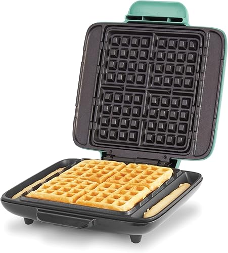 Miniatura 2 de Dash Máquina para hacer gofres de lujo sin goteo de 1200 W + café de hash browns, o cualquier desayuno, almuerzo y aperitivos con fácil limpieza y