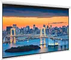 NIERBO 100インチ プロジェクタースクリーン 4K 4:3 Amazon | NIERBO-ColorfulLife 【手動吊り下げ】 プロジェクター