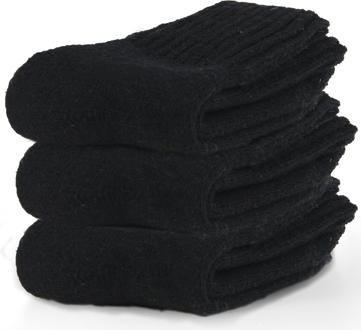 BomKinta Boot Socks for Women Winter Solid Thick Warm Socks Cozy Crew Socks Christmas Gift - Image 2