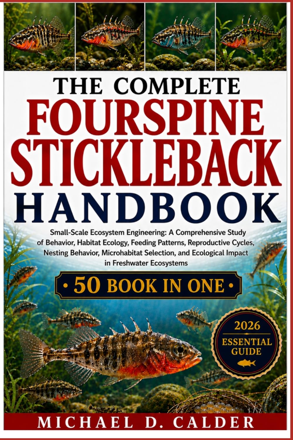 The Complete Fourspine Stickleback Handbook: Small-Scale Ecosystem Engineering: A Comprehensive Study of Behavior, Habitat Ecology, Feeding Patterns, ... and Ecological Impact in Freshwater Ecosys