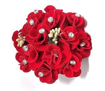 Dhiya fashions & supplies - Hair Juda/Bun Nets Bun Cover Hair Accessories [Pack of 4pcs]