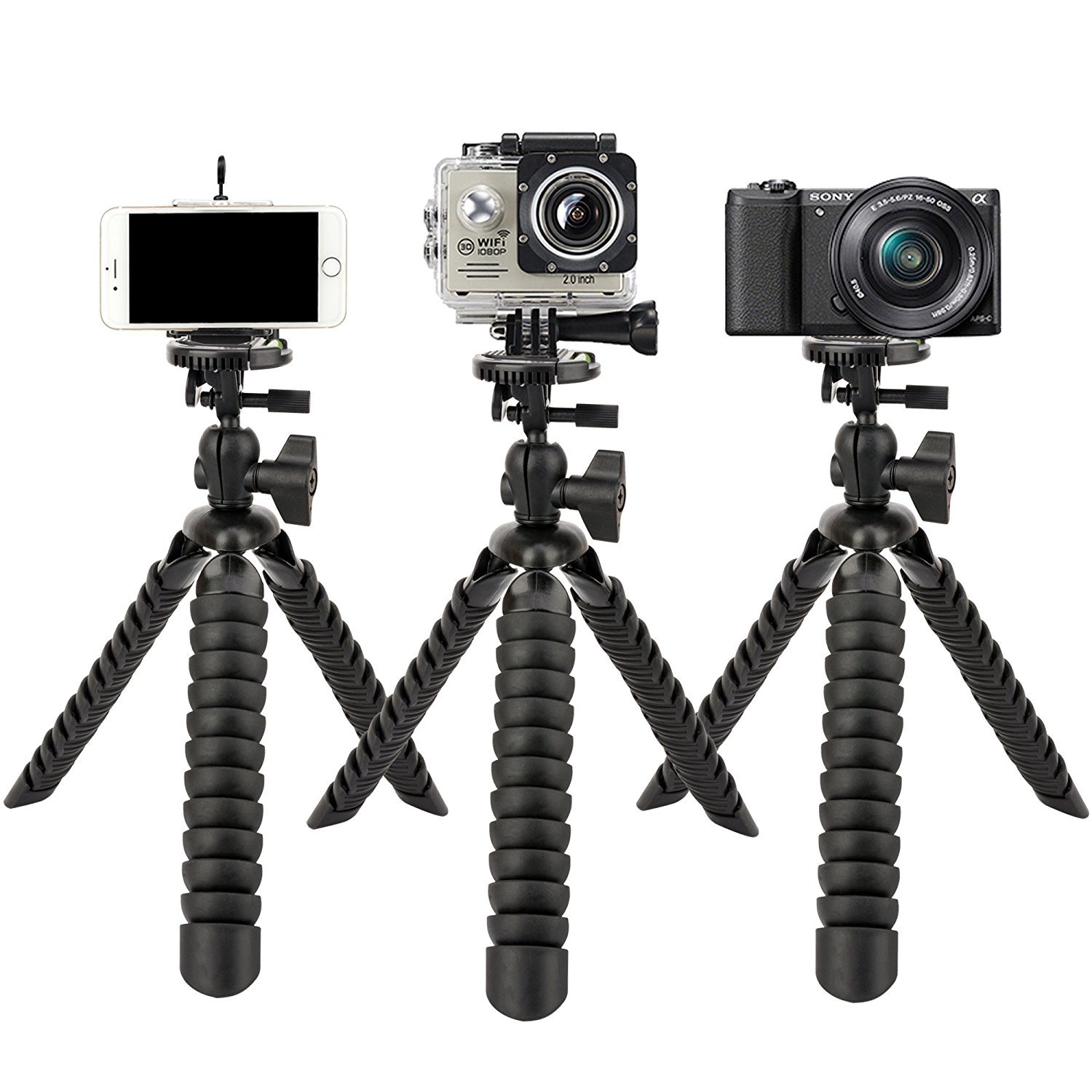 Buy Yantralay 12 inch Flexible Gorillapod Mobile Tripod with Quick Release Plate, Mobile Holder