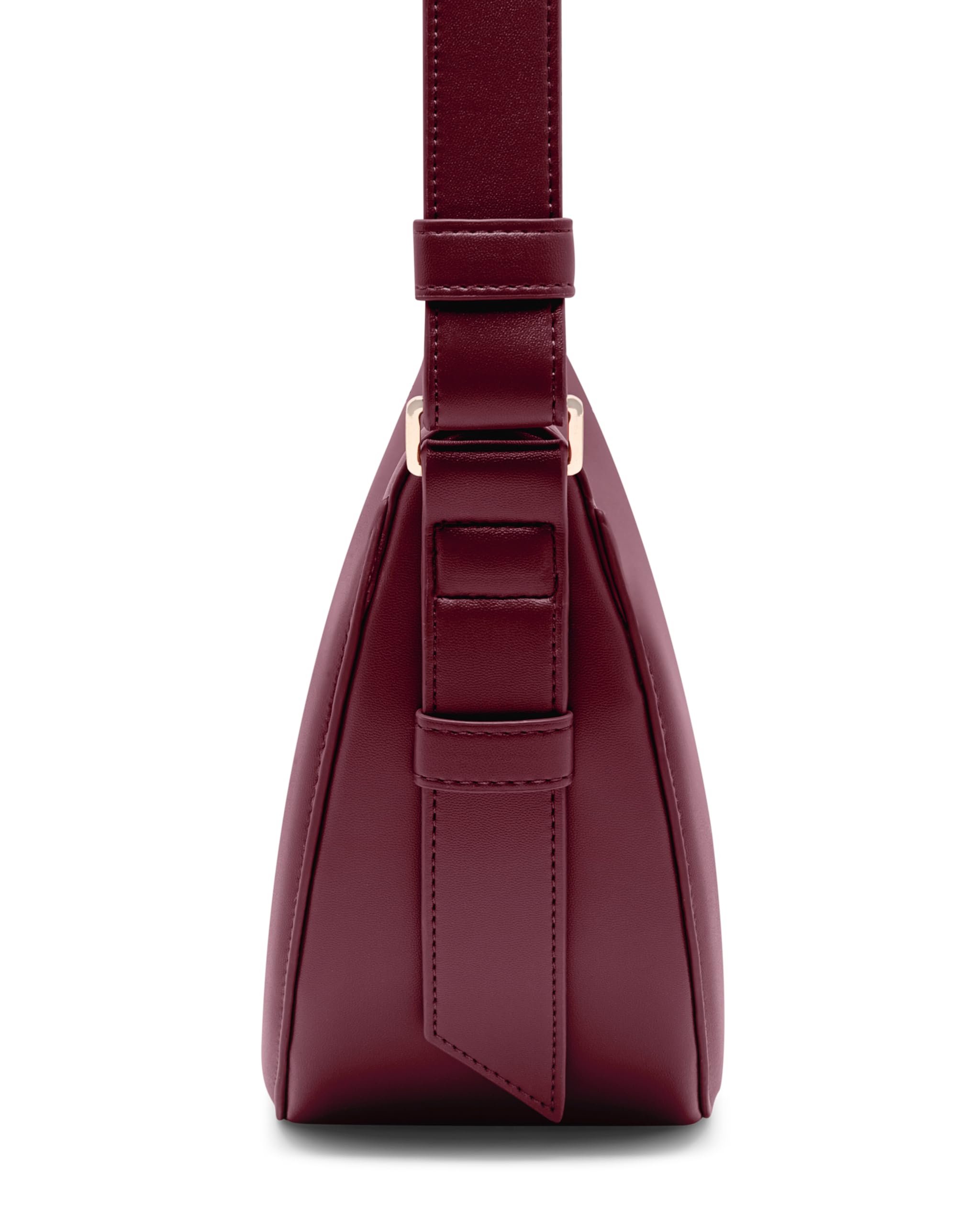 Expatrié Borsa a Spalla Donna - Livia - Half Moon Bag - Borsa a Tracolla Mezzaluna in Pelle Vegana - Idrorepellente