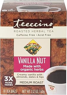 Caffeine Free Herbal Coffee - Vanilla Nut - 10 ct