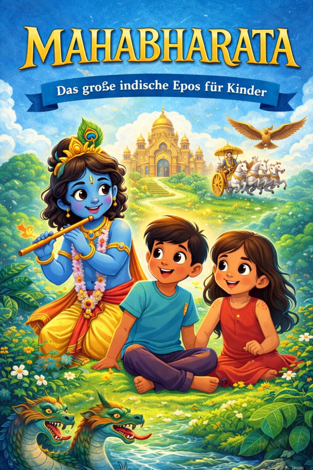 Mahabharata – Das große indische Epos für Kinder: Einfach erzählt mit spannenden Abenteuern, Helden und wichtigen Lebenslektionen