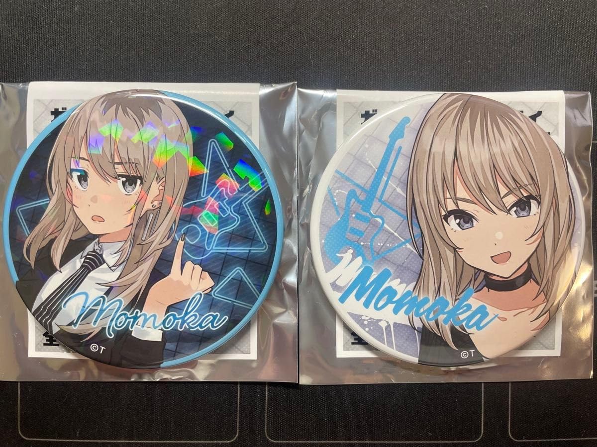 ガールズバンドクライ Anibirth 河原木桃香 缶バッジ 2種 ガールズ