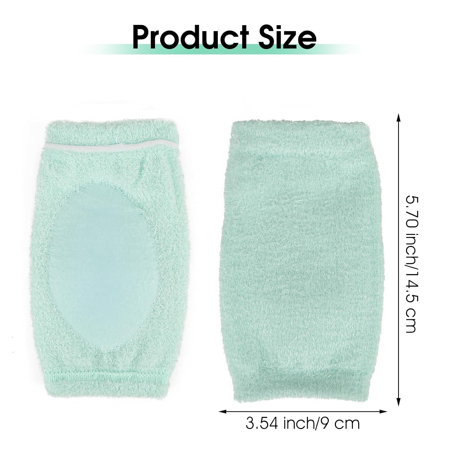Gjinxi 1 Pair Gel Elbow Sleeves for Women, Soft Gel Pads for SPA Moisturizing Dry Cracked Skin Care, Cover Heel Socks Elbow Sleeves, Elbows Pads for Pain, Calloused and Reduce Wear