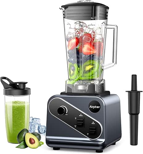Blenders for Smoothies, 2000W Professional Blender, 68oz Large Capacity with