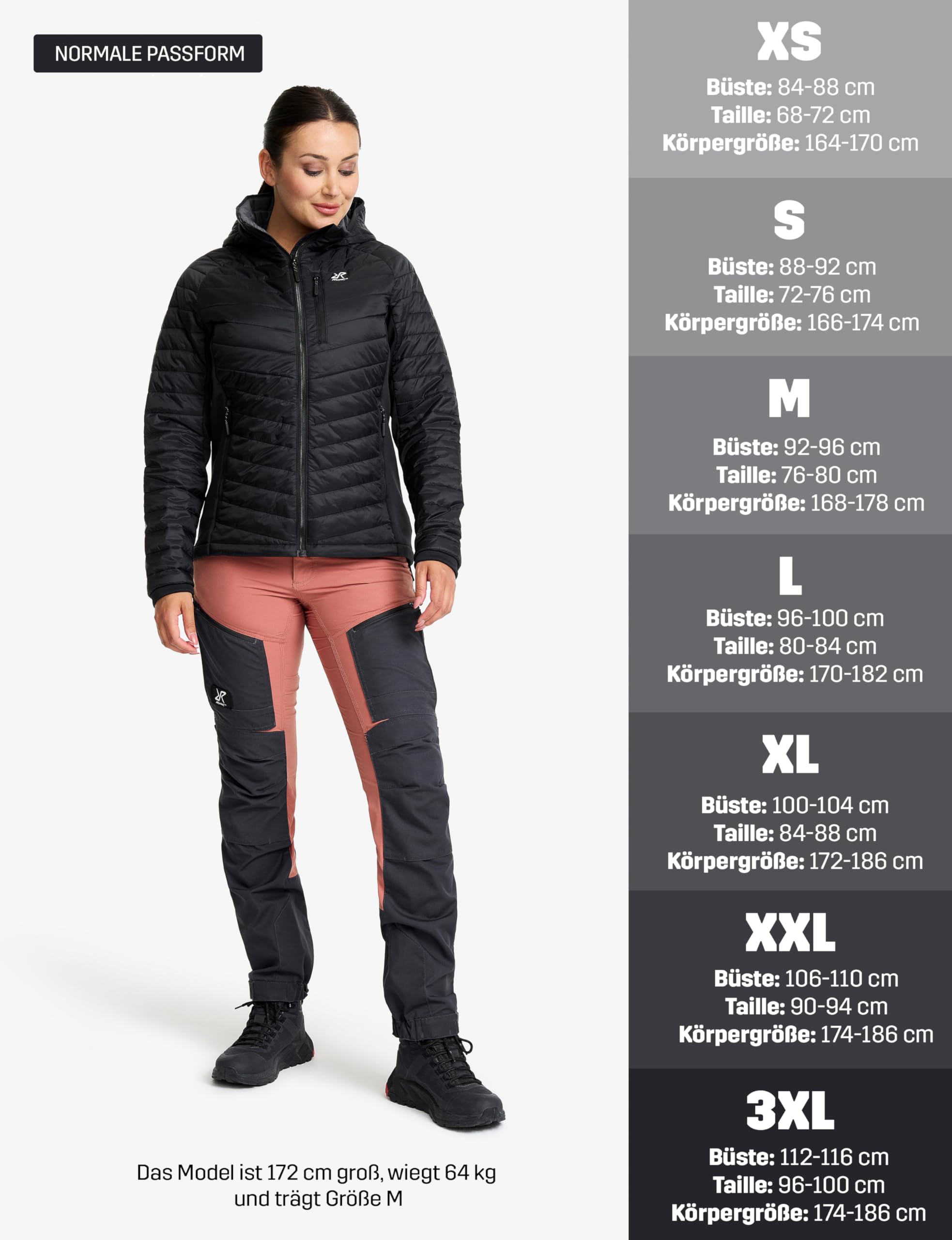 RevolutionRace Radical Insulate Jacket für Damen, Leichte und isolierende Jacke für den täglichen Gebrauch und alle Outdoor-Aktivitäten