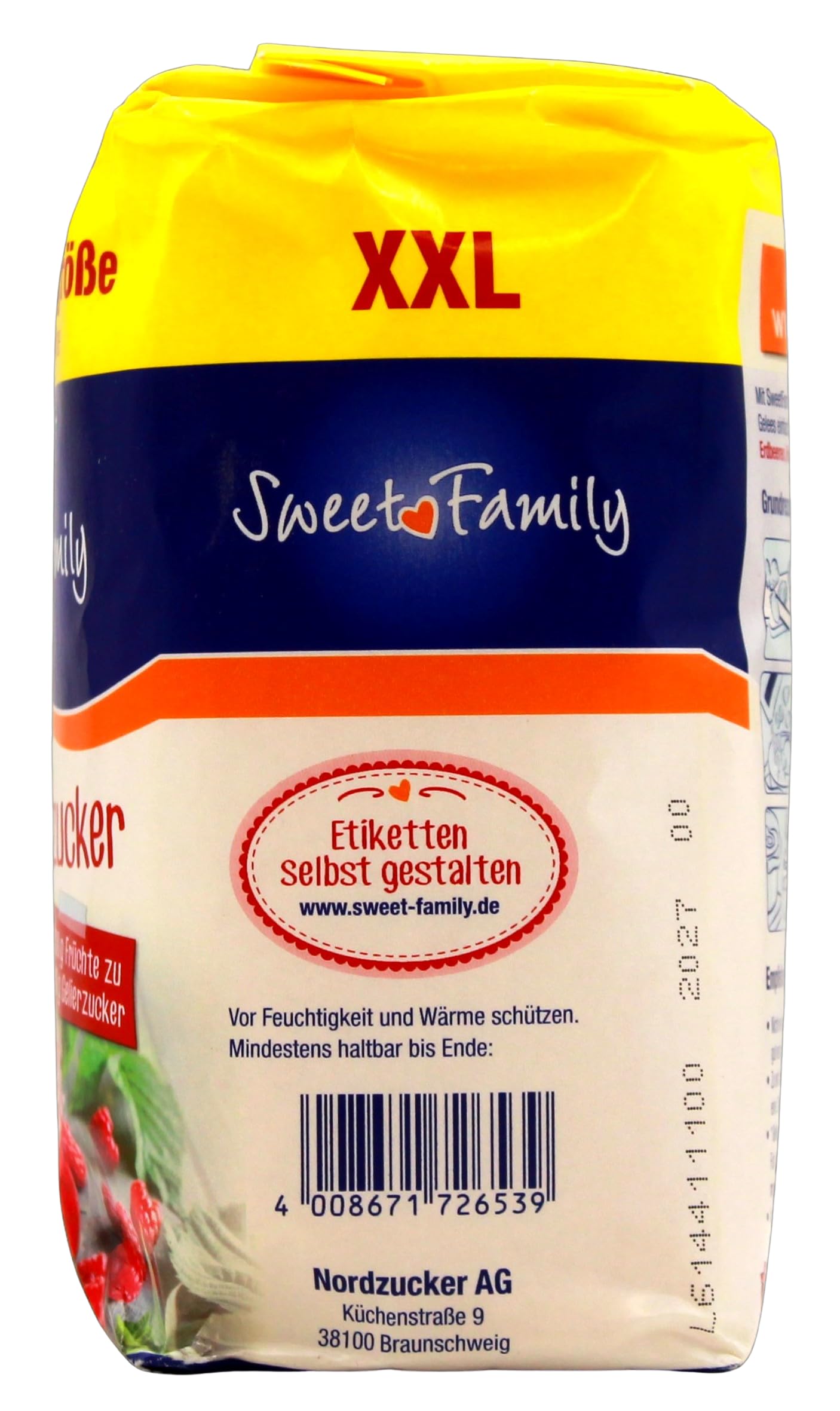 Nordzucker Sweet Family Gelierzucker 2:1, 10er Pack (10 x 1 kg)