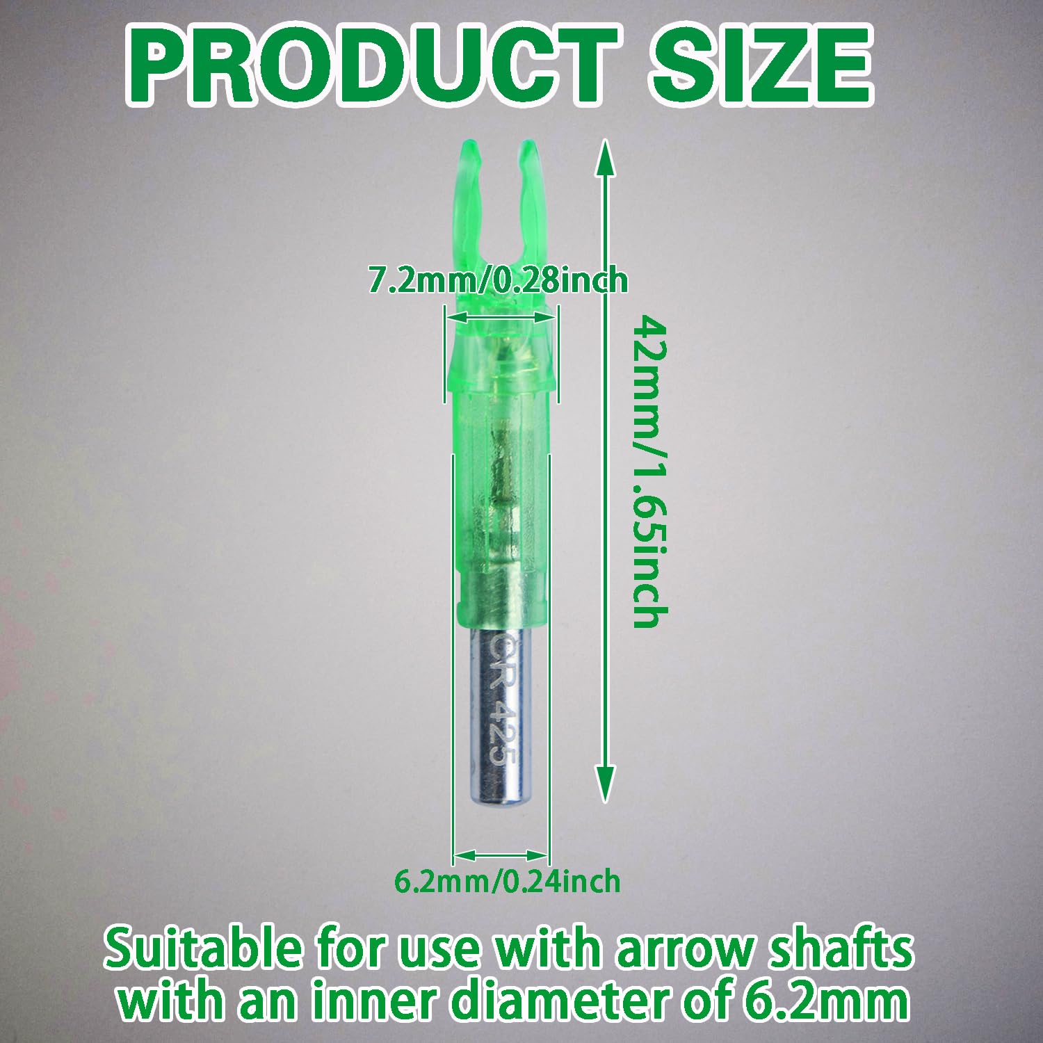 Saunders Archery Brass Nok Sets 25 Pack Red Liner Speednoks Bowstrong Noks