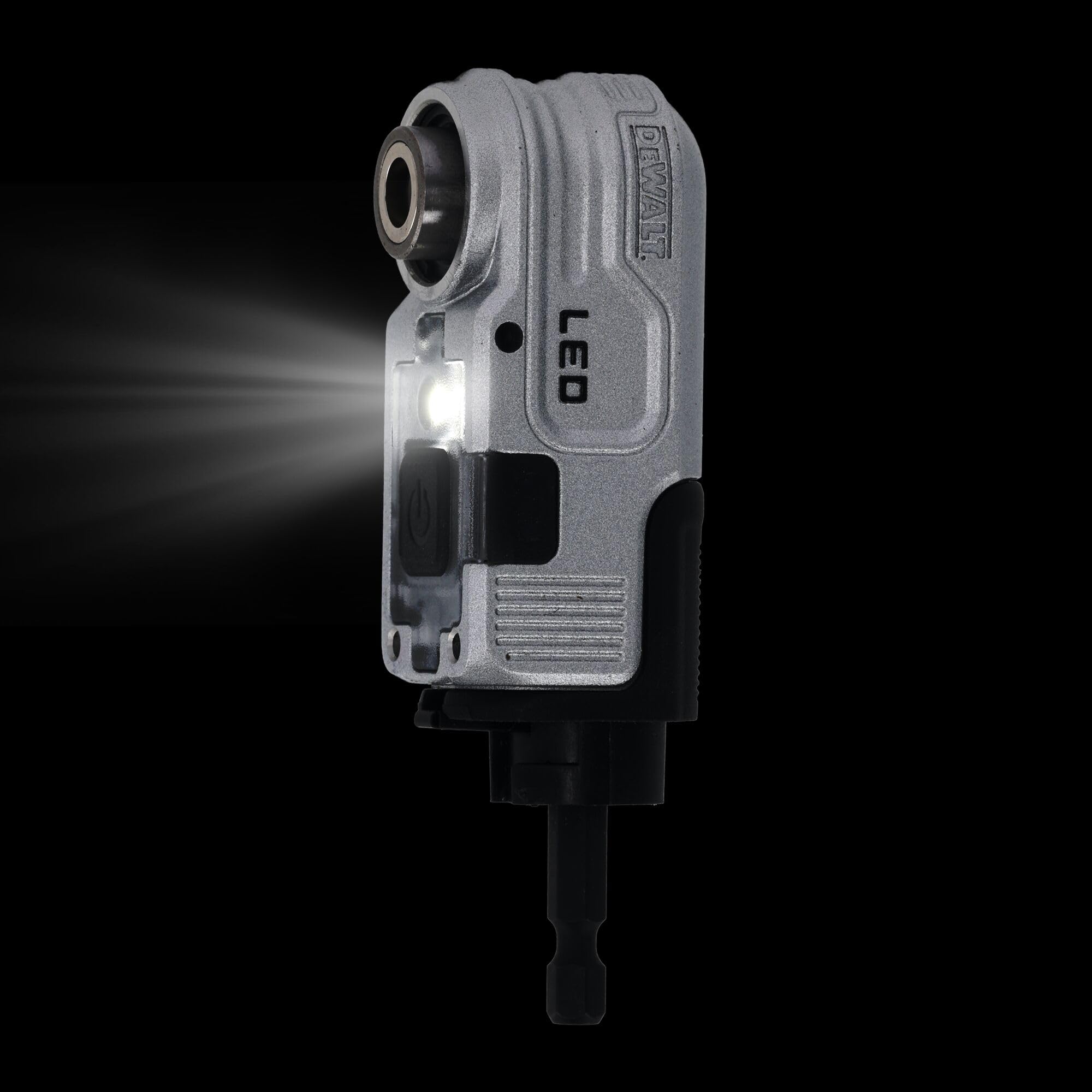 DEWALT TESTA AD ANGOLO CON LUCE LED 1/4'', DTLRA-QZ