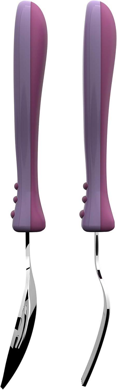 Suреr Sаlе 🛒 Zak Designs Vampirina - Kid Flatware Set with Fun Character Art on Both Utensils, Non Slip Fork and Spoon Set is Perfect for Encouraging Picky Kids to Finish Their Plates (2 pk, BPA-Free)