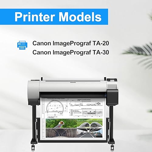 Miniatura 3 de LCL Cartucho de tinta de pigmento compatible de repuesto para Canon PFI030 PFI-030 PFI-030MBK PFI-030BK PFI-030C PFI-030M PFI-030Y ImagePrograf