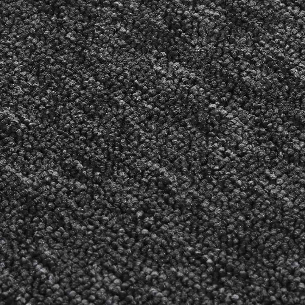 Tappetini per gradini, antiscivolo, 20 x 75 cm, 15 pezzi, antracite
