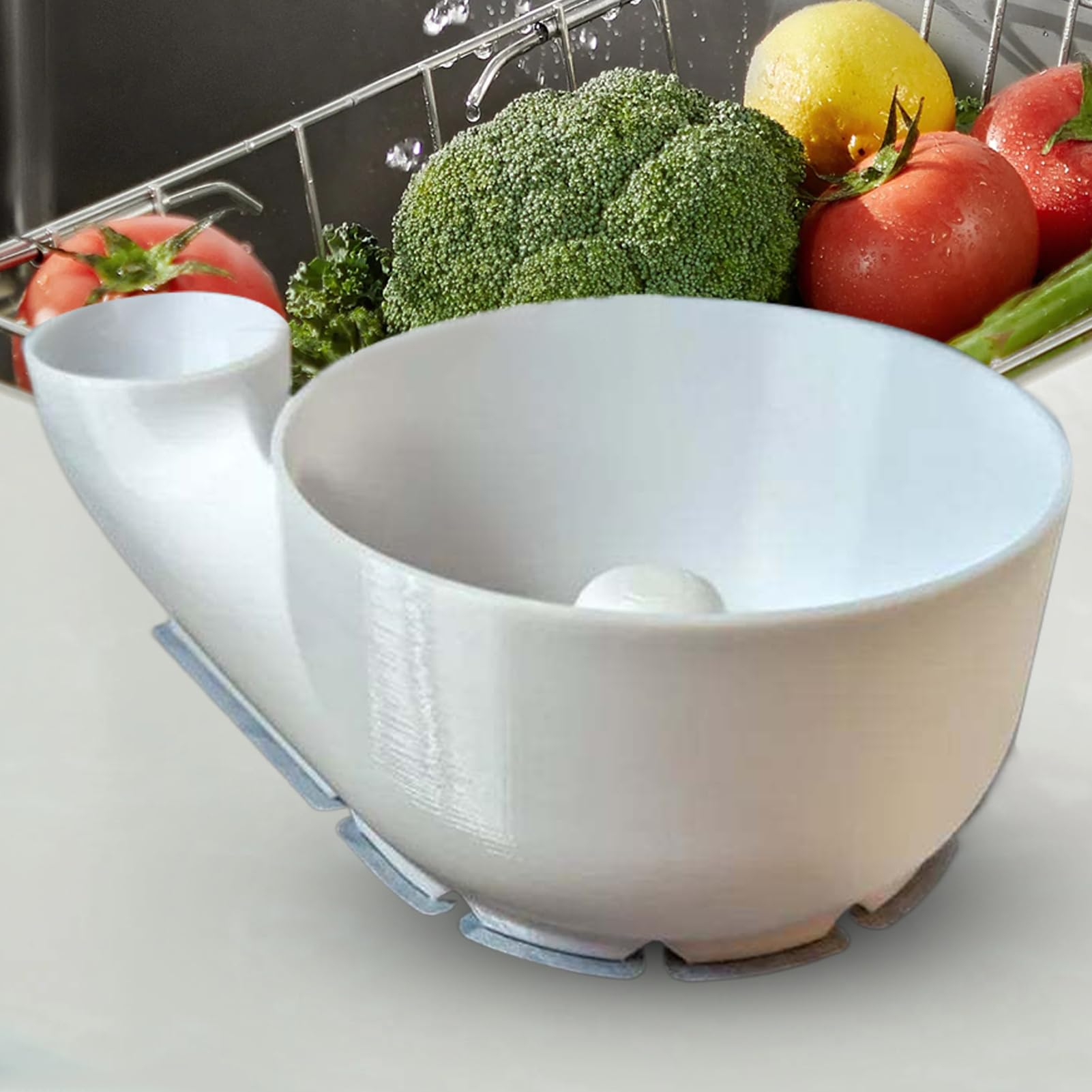 Centrifugador de Frutas | Cuenco Portátil Para Lavar Fruta | Máquina Automática De Lavado De Alimentos Para Drenar Patatas Bayas Cocina Camping Viajes