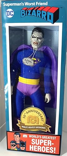 Miniatura 4 de Mego DC Bizarro 50th Anniversary - Figura de acción de 8 pulgadas