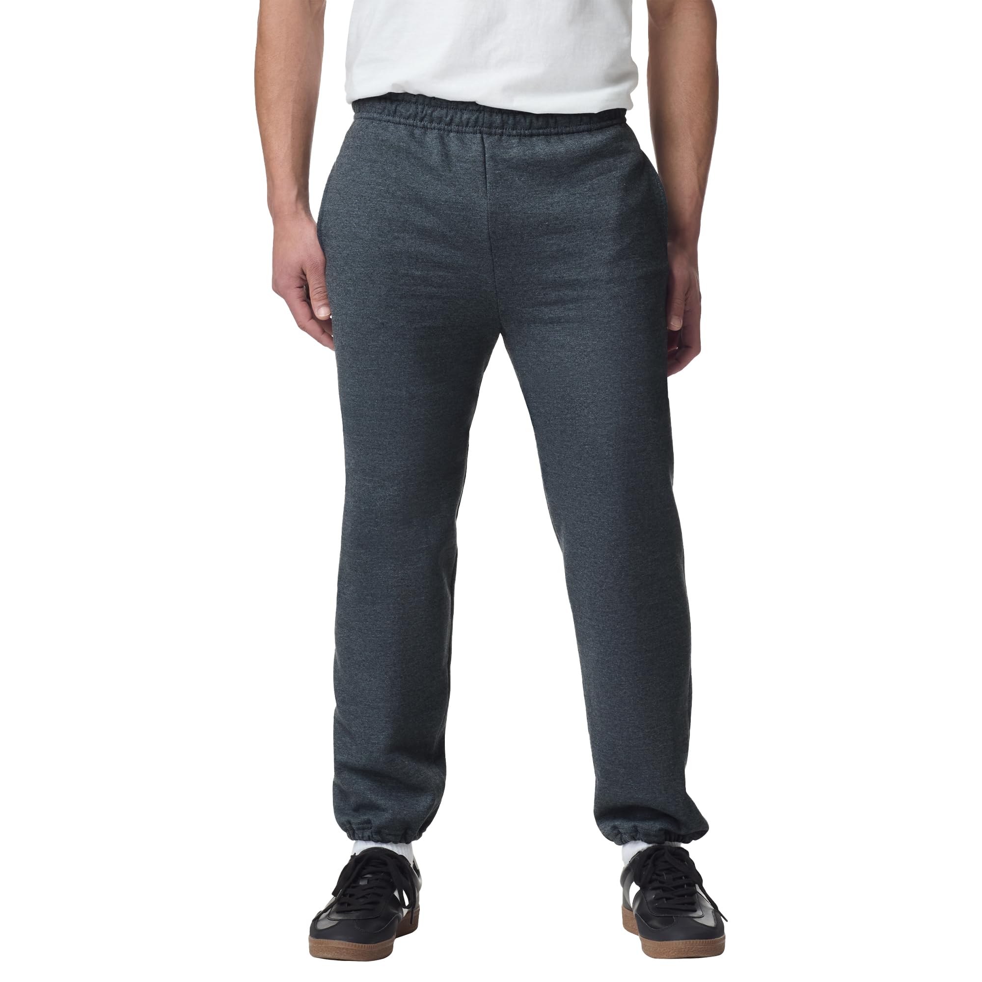 GildanAdult Fleece Elastic Bottom Sweatpants with Pockets, Style G18100OEKO-TEX STANDARD 100