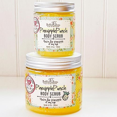 Miniatura 5 de Bella & Bear Exfoliante corporal de piña - Vegano (6.7 onzas)