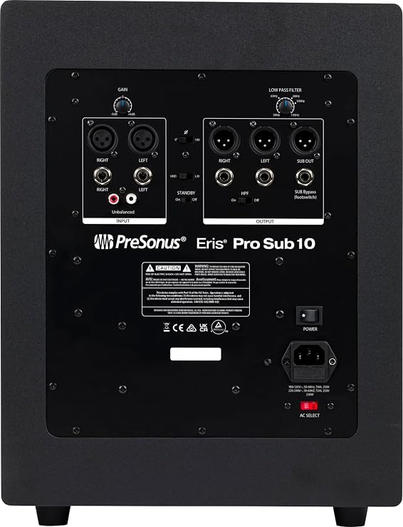 PreSonus Eris Pro Sub 10 | 10 Active Studio Subwoofer