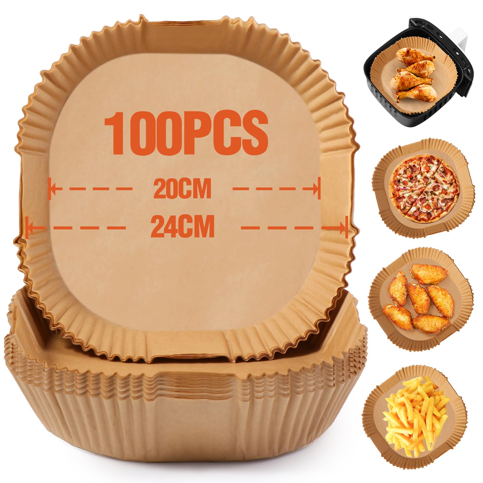 Diboniur Oven Paper for Air Fryer