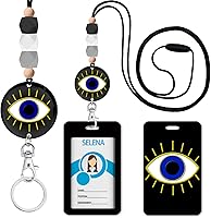 Vista 34 de Cordones arcoíris para profesores para tarjetas de identificación y llaves, lindo cordón de silicona con cuentas separables para mujeres