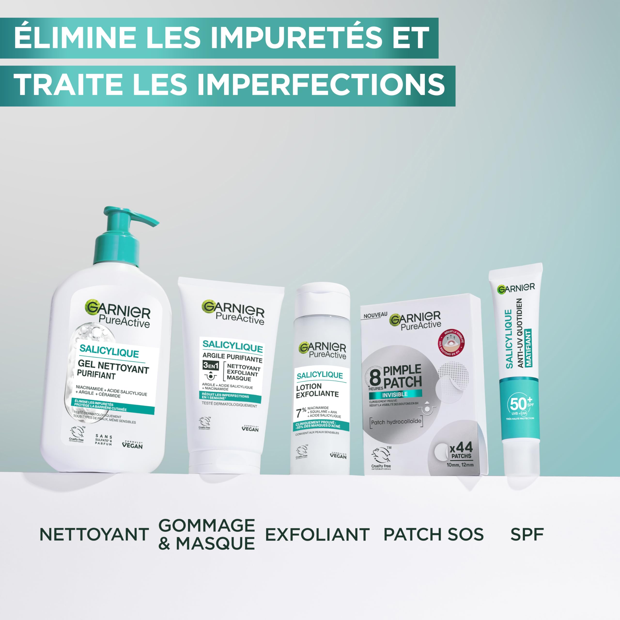Garnier PureActive salicilico lozione esfoliante 120 ml