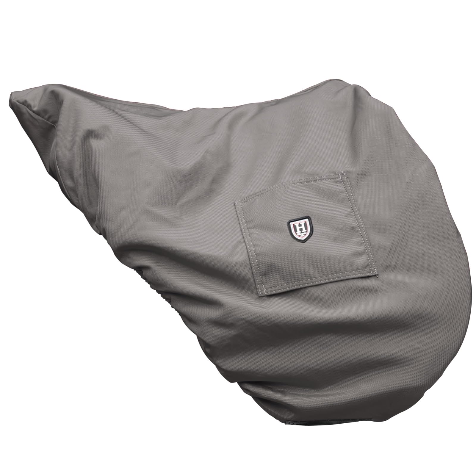 harrison howard premium english saddle cover, waterproof & breathable fleece-lined protective saddle cover