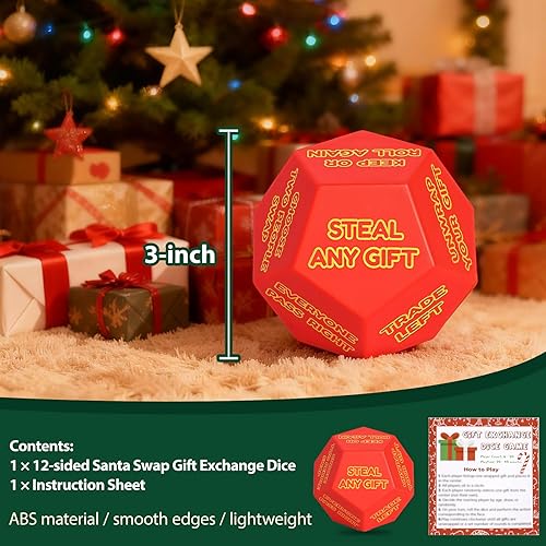 Miniatura 3 de Regalos navideños para adolescentes, adultos, hombres y mujeres, intercambio de regalos de Papá Noel, juegos de Navidad para familiares, amigos,