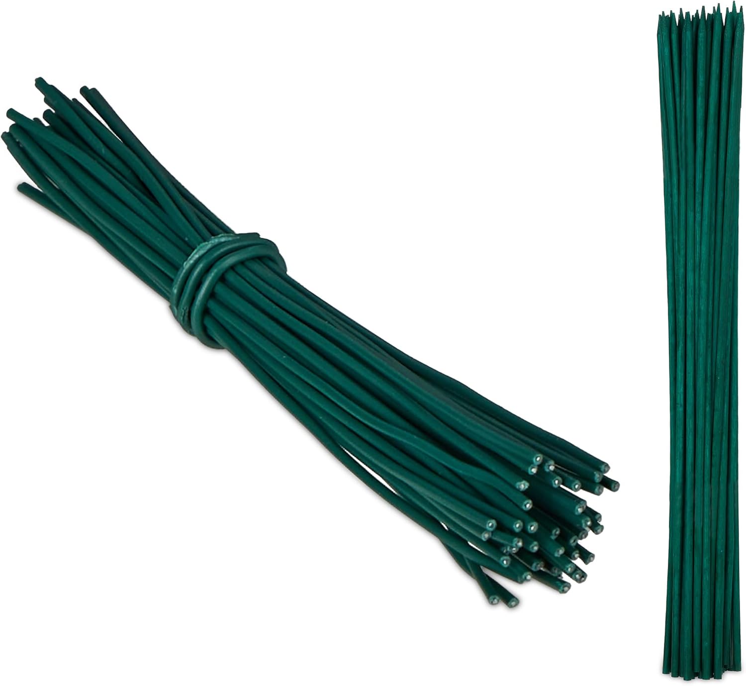 Relaxdays Set of 50 Plant Support Sticks, Bamboo, 30 x 0.5 cm, Climbing Aid for Young Plants