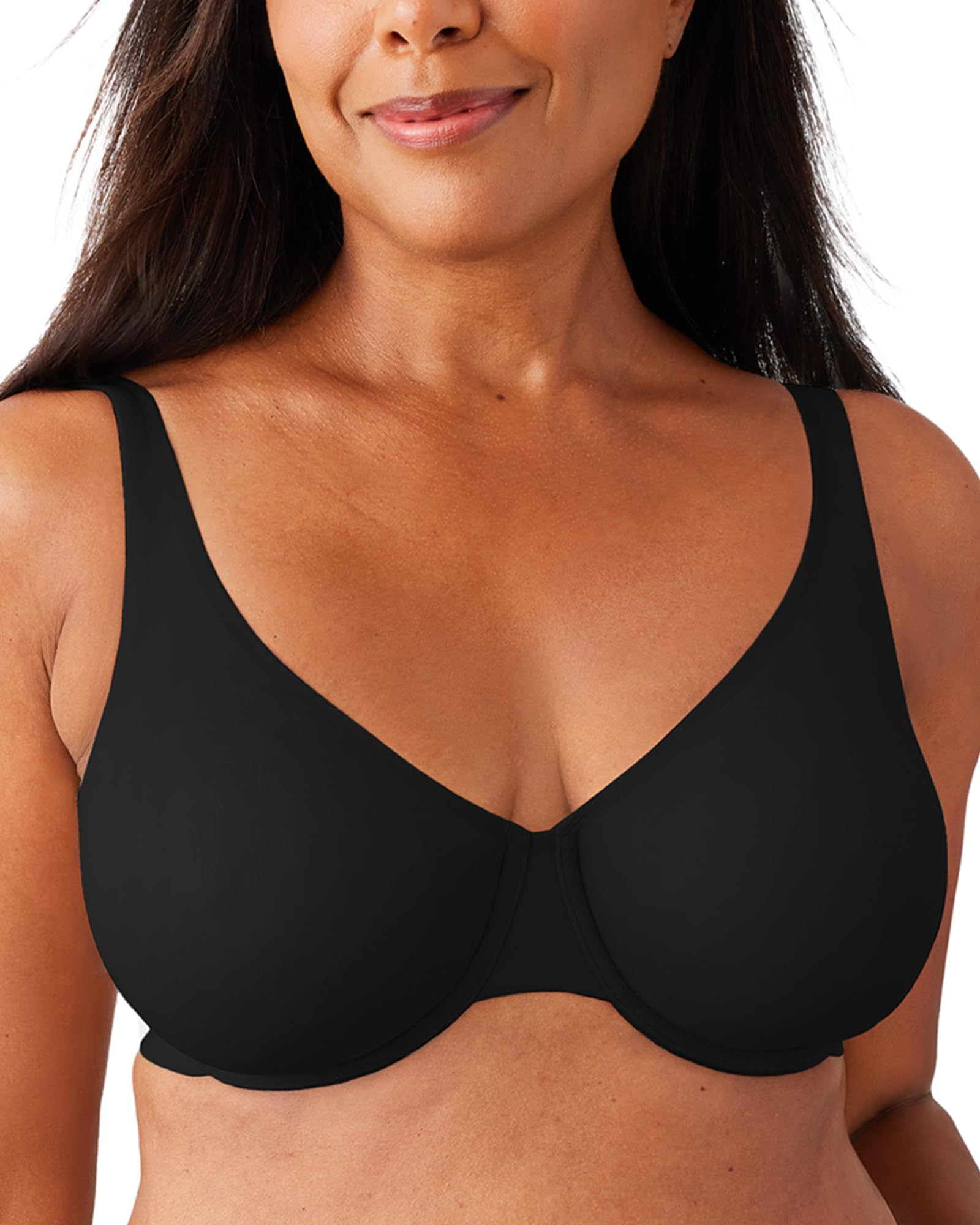 Wacoal Womens Comfortable Cool Unlined Full Coverage Moisture Wicking Underwire Bra, 855385