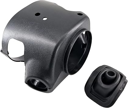 Upper & Lower Steering Column Cover Shroud + Shifter Boot fit for Chevy Tahoe Suburban Avalanche GMC Yukon Escalade Replace 26072993 26078127