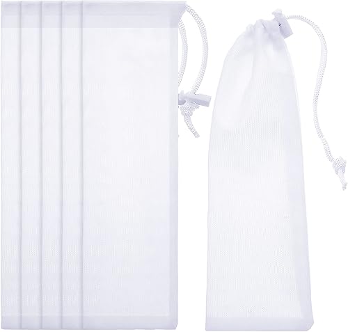 Trampas de pelusa para lavadora, trampas de malla de nailon para el hogar, lavadora, sistemas de drenaje, filtro de mangueras de descarga, 9.4 x 3.1