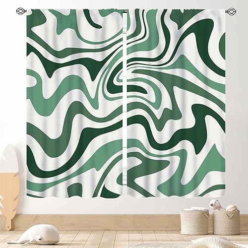 Miniatura 12 de Cortinas de cocina florales retro de los años 70 para ventana, diseño de flores naranjas hippie, estéticas, bohemias, opacas, pequeñas, cortas, para