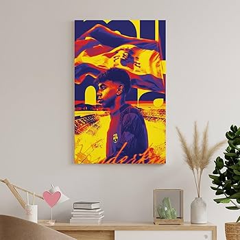 Amazon.co.jp: ラミンヤマルポスタープロサッカー選手 (5) 印刷