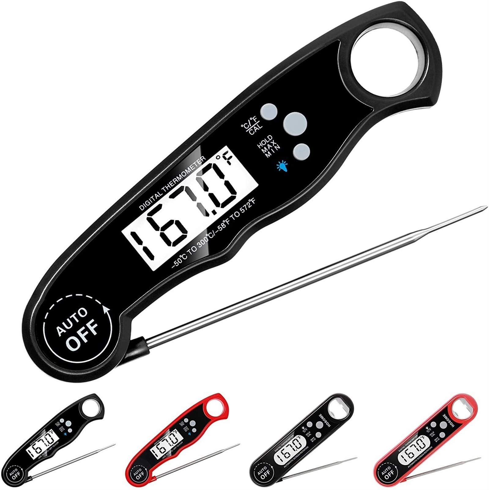 Thermomètre à viande XMING sonde numérique cuisson poulet barbecue et steak