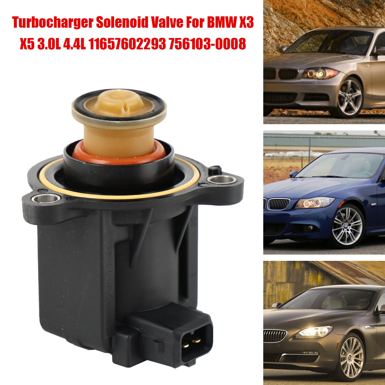 Électrovanne à Vide OEM 11748509323 11748509 8509333-05 Pour BMW Turbocompressées