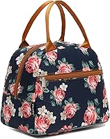Vista 17 de Bolsa de almuerzo aislada FlowFly - Bolsa de asas organizadora para mujeres/hombres, Alpaca