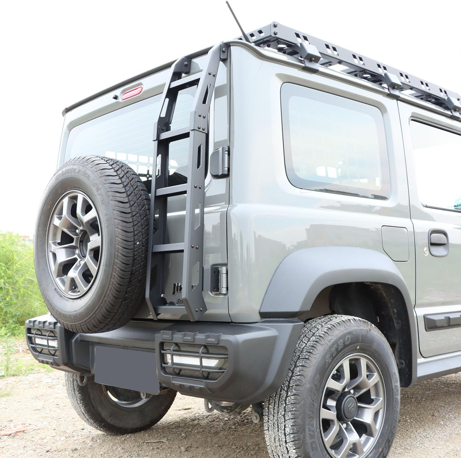 for Suzuki Jimny Sierra JB74 Headlight Cover, Fog Light Cover, Tail Light Cover, Door Handle Cover, Tailgate Handle Cover, Side Mirror Cover, Stone Guard, Door Protector (Tail Light Cover)