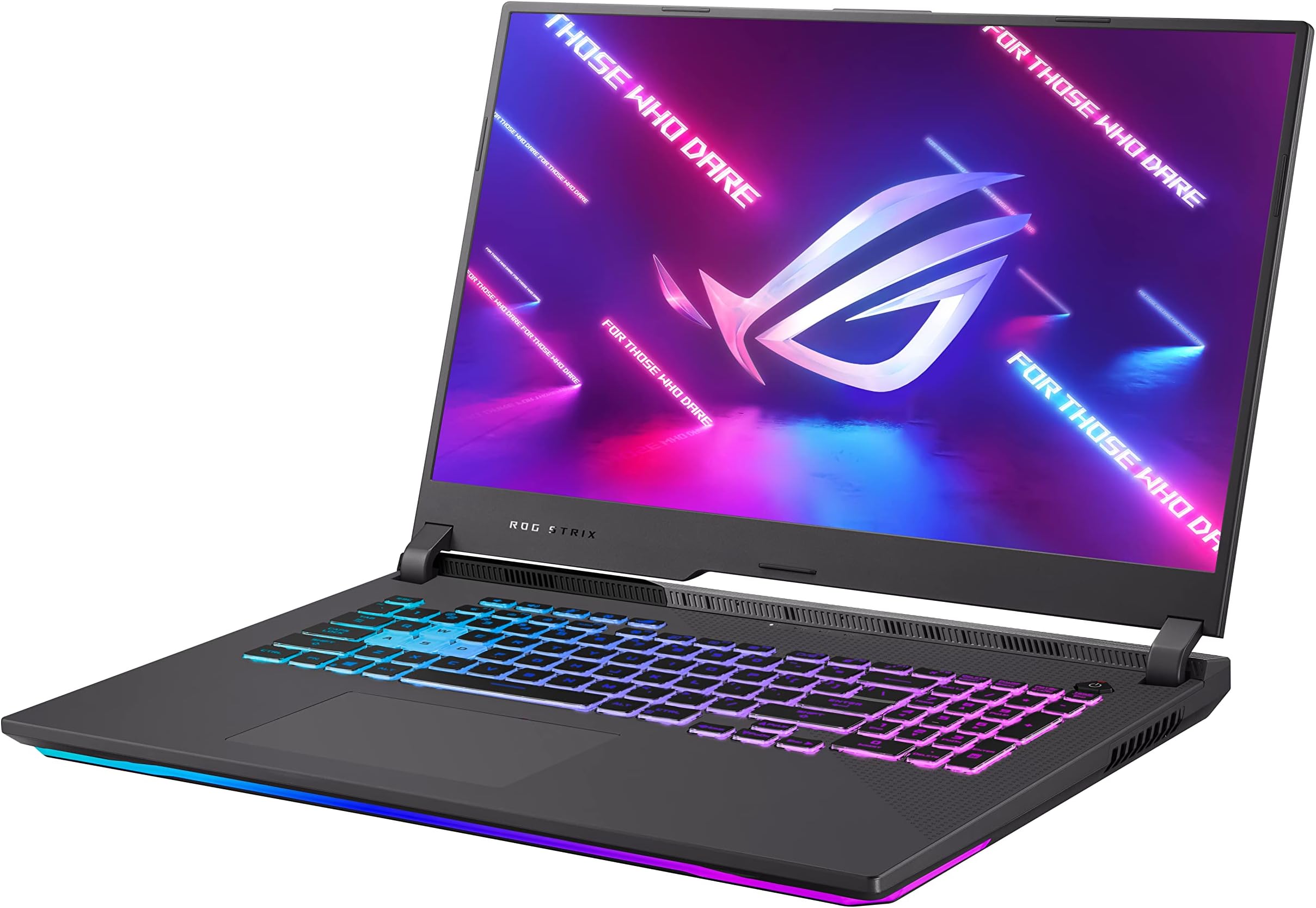 ROG Strix G17 (2021) Gaming Laptop, 17.3” 144Hz IPS Type FHD, NVIDIA GeForce RTX 3050 Ti, AMD Ryzen 7 4800H, 16GB DDR4, 512B PCIe NVMe SSD, RGB Keyboard, Windows 10, G713IE-EB74