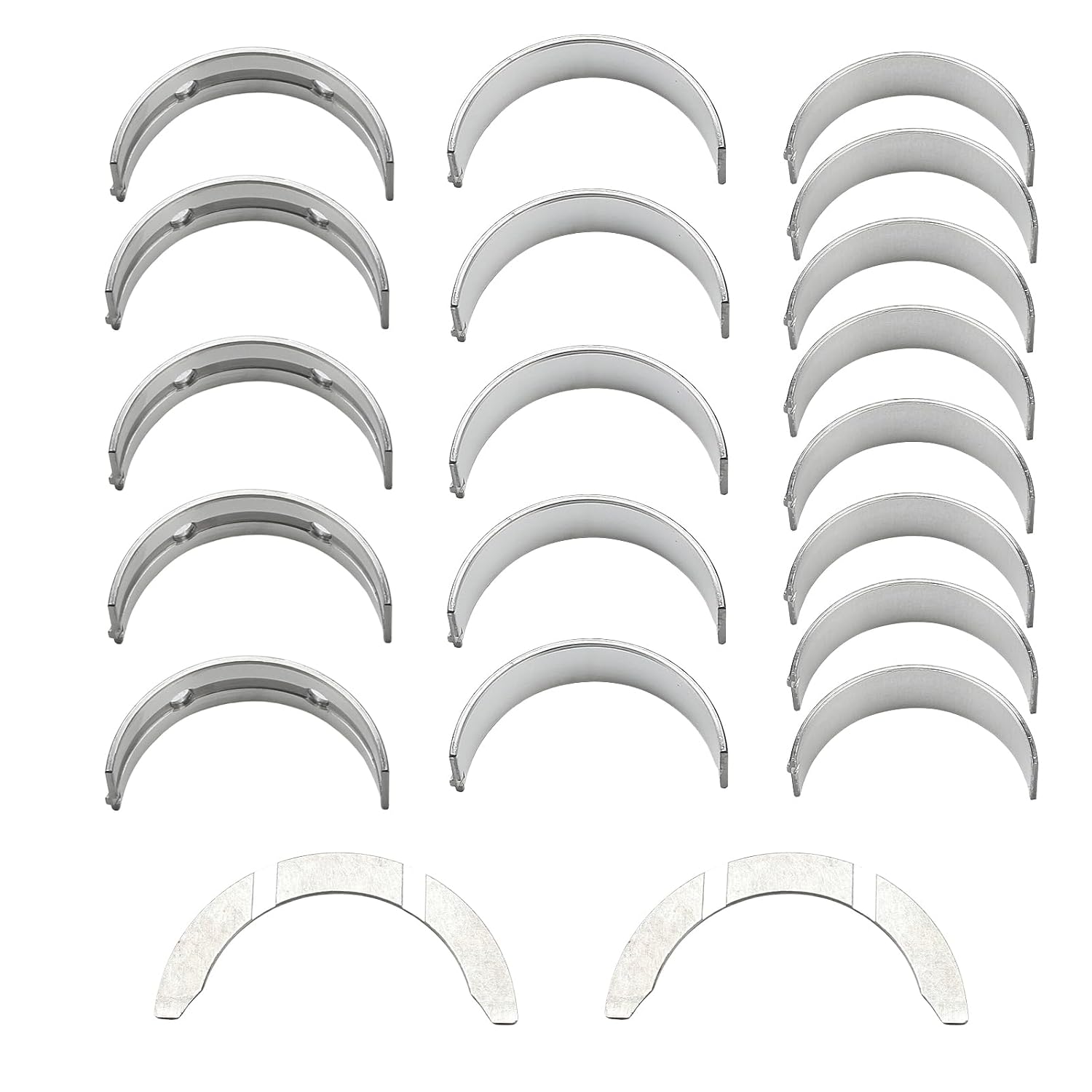 20Pcs Connecting Rod Kit Compatible with Hyundai Elantra 1.8L L4 2011-2016 | Crankshaft Bearings Compatible with Hyundai Elantra/Tucson 2.0L L4 2014-2015 Replacement for 21020-2E100 23060-2E000