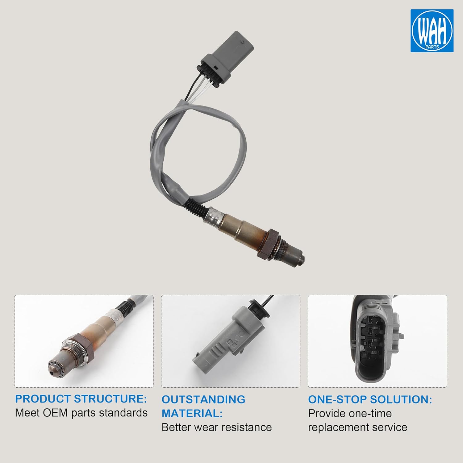 2Pcs Upstream and Downstream Oxygen O2 Sensor Compatible with 16-19 Chevrolet Cruze 16-22 Spark 21-22 Trax 18-22 Equinox 16-22 Malibu 16-17 Volt 1.4L 1.5L 250241188