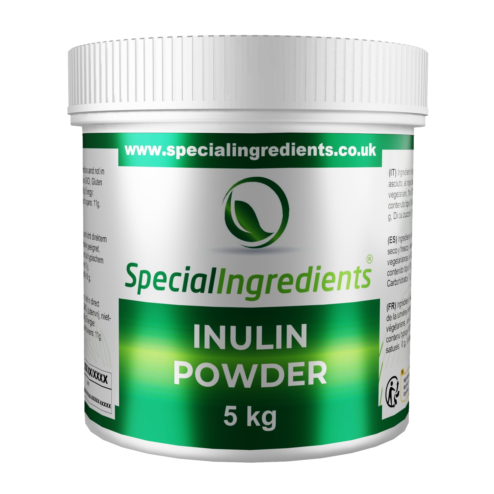 Special Ingredients Inulin Pulver, Ballaststoff, 5000 g