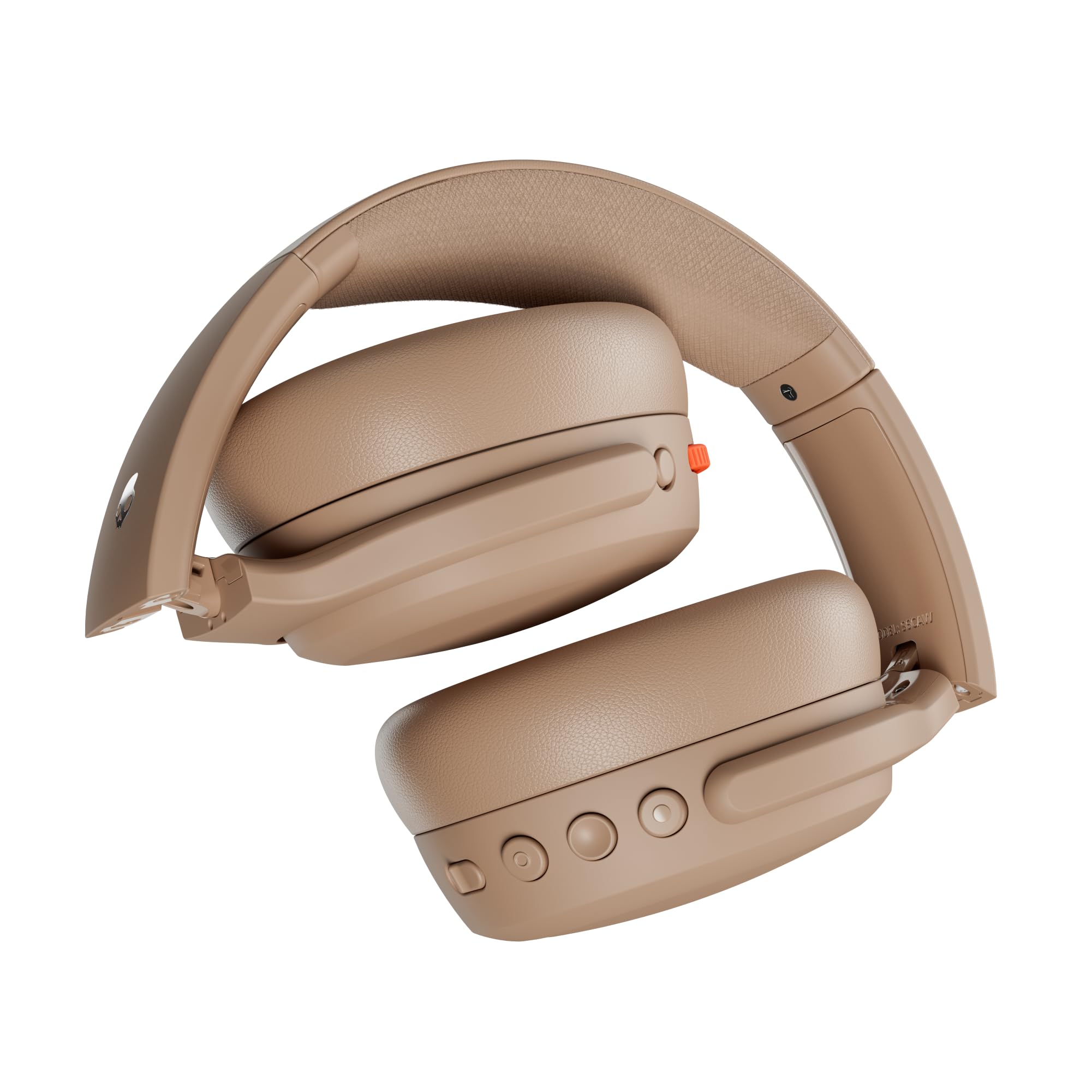 Skullcandy Crusher ANC 2 Wireless Over-Ear Bluetooth Headphones with Multi-Sensory Bass, Active Noise Cancelling, Up to 60 Hours Battery, Microphone for iPhone Android - Primer