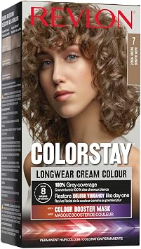 Revlon Colorstay Longwear Permanent Cream Colour, Dark Blonde 7.0 | Moisturiser | Revlon | Colorstay | Longwear | Permanent