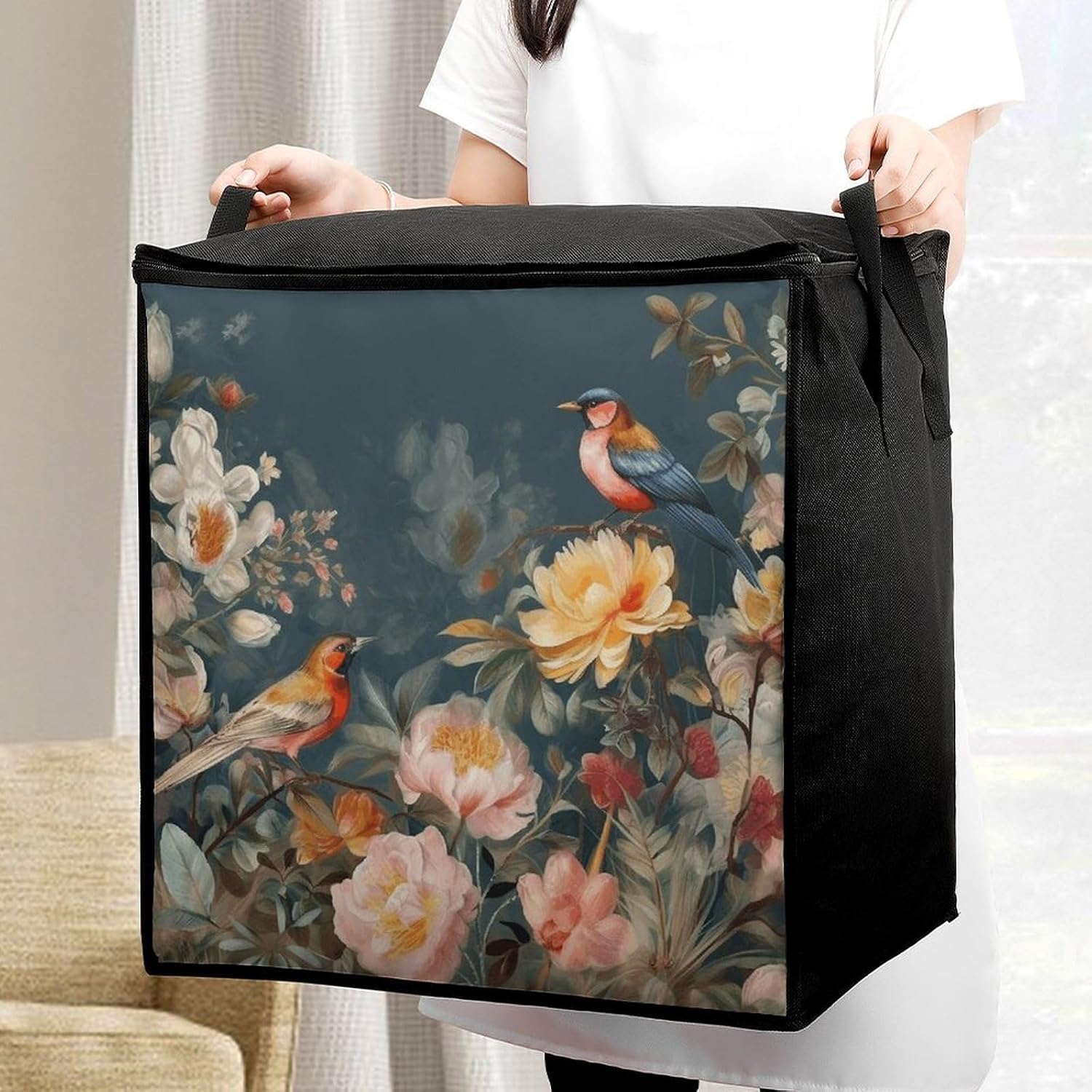 Comforter Storage Bag Large Capacity Zipper Clothes Storage Bag 70L image 5
