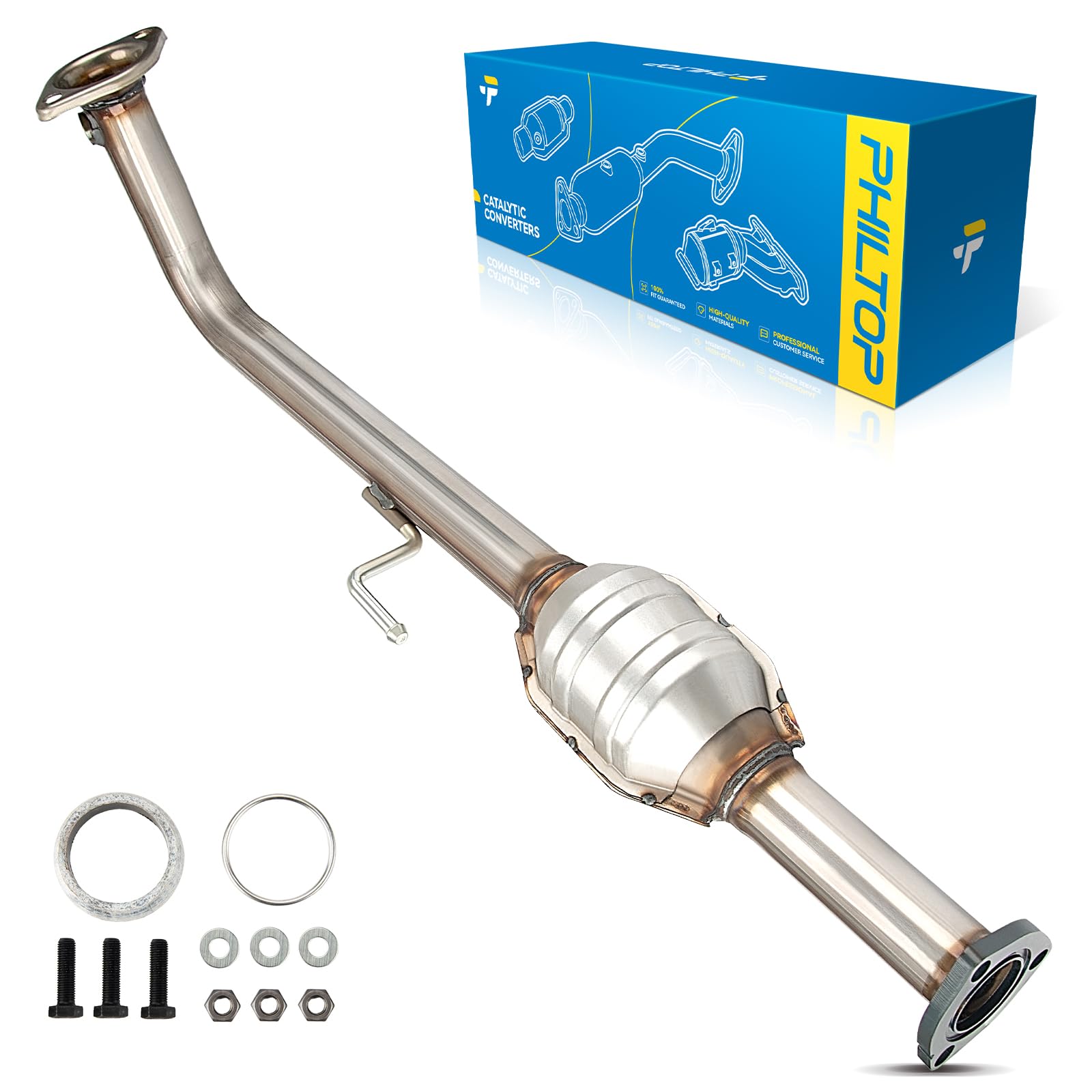 PHILTOP Direct-Fit Catalytic Converter Kit