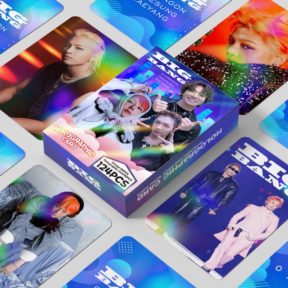 124pcs Kpop Big-bang Car-ds, Big-bang Photo Car-ds Bigbang Album