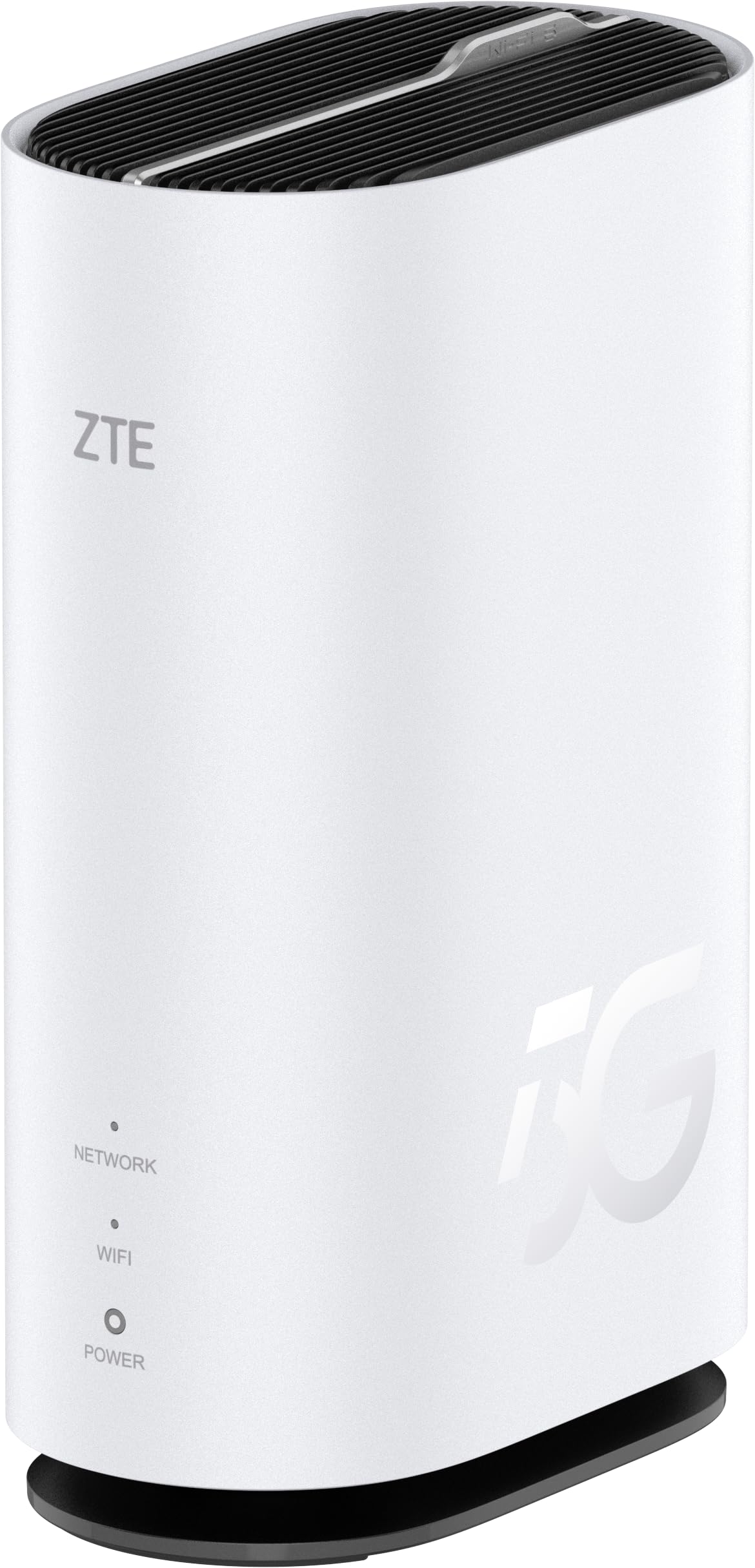 ZTE G5C Modem Router 5G con SIM, WI-Fi 6 dual-band AX1800, 2 Gigabit Ethernet Ports (RJ11), Qualcomm SDX55 platform, Design elegante con antenne integrate, LED per Wi-Fi e rete, tasto WPS [Italia]